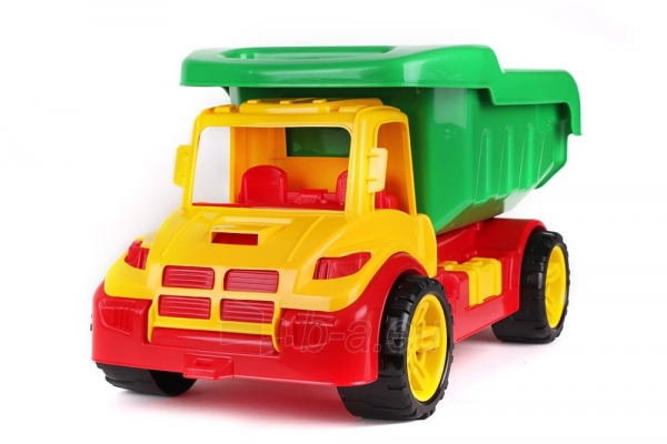 Žaislinis automobilis - savivartis, žalias paveikslėlis 1 iš 2