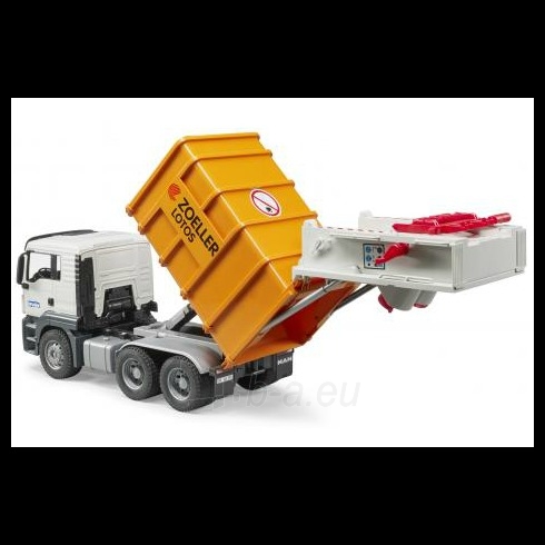 Žaislinis automobilis Man TGS Rear loading garbage truck paveikslėlis 3 iš 3