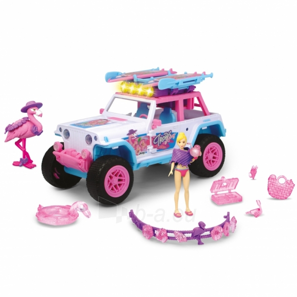 Žaislinis automobilis su priedais Flamingo, 22cm paveikslėlis 7 iš 9