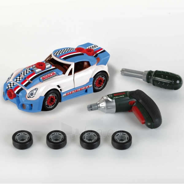 Žaislinis autopuošybos rinkinys su Ixolinu atsuktuvu 2 in 1 | Bosch | Klein paveikslėlis 2 iš 6