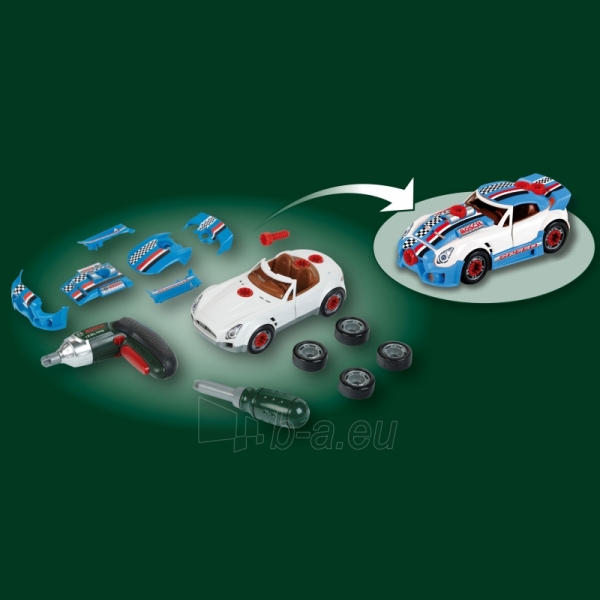 Žaislinis autopuošybos rinkinys su Ixolinu atsuktuvu 2 in 1 | Bosch | Klein paveikslėlis 3 iš 6