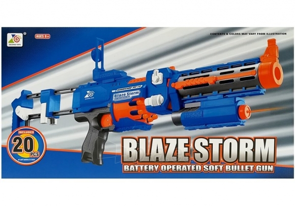 Žaislinis ginklas „Blaze Storm“, 74cm paveikslėlis 10 iš 11