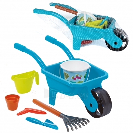 Žaislinis karutis su sodo įrankiais ir priedais | Smėlio žaislai | Ecoiffier 4559 paveikslėlis 1 iš 3
