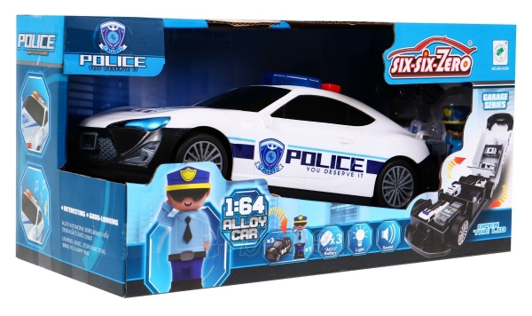 Žaislinis lankstomas policijos automobilis paveikslėlis 8 iš 9
