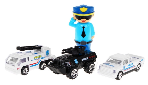 Žaislinis lankstomas policijos automobilis paveikslėlis 9 iš 9
