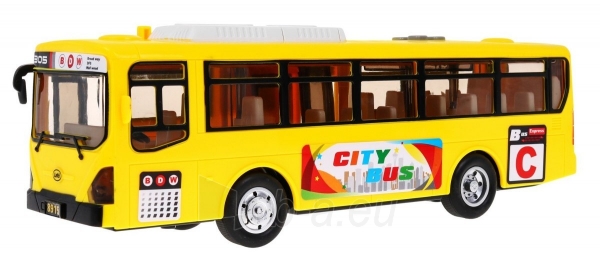 Žaislinis mokyklinis autobusas, „Blue Gimbus“, geltonas paveikslėlis 3 iš 9