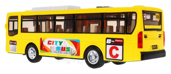 Žaislinis mokyklinis autobusas, „Blue Gimbus“, geltonas paveikslėlis 9 iš 9