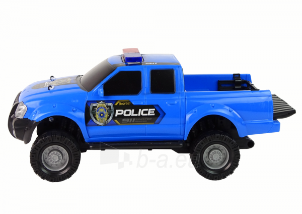 Žaislinis policijos automobilis, juodas paveikslėlis 3 iš 4