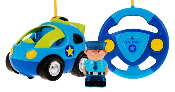 Žaislinis policijos rinkinys su vairu paveikslėlis 2 iš 8