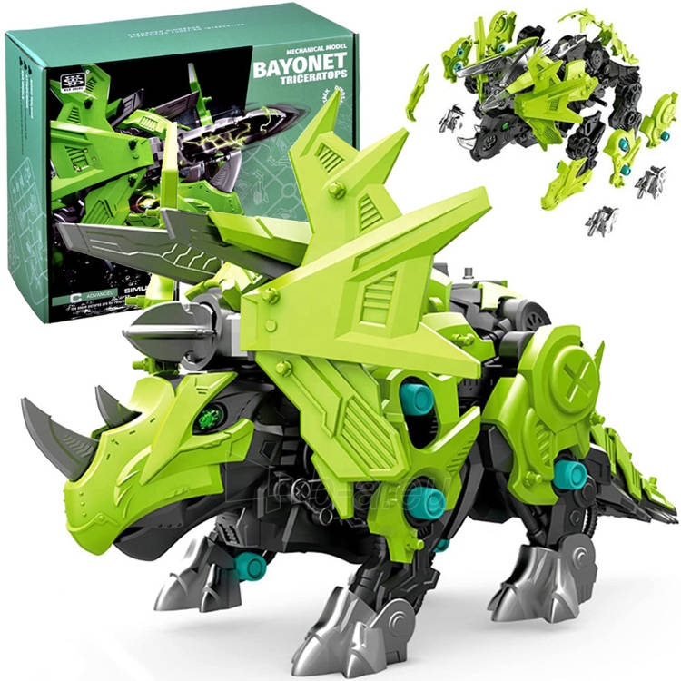 Žaislinis robotas Triceratops paveikslėlis 1 iš 11