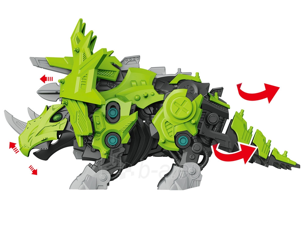 Žaislinis robotas Triceratops paveikslėlis 3 iš 11