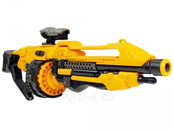 Žaislinis šautuvas su minkštomis kulkomis, geltonas paveikslėlis 6 iš 7