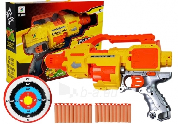 Žaislinis šautuvas su taikiniu "Raging Fire" paveikslėlis 3 iš 6