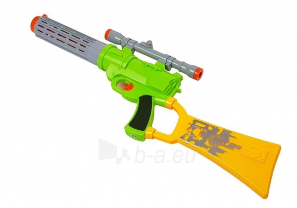 Žaislinis šautuvas su taikiniu, žalias paveikslėlis 2 iš 5