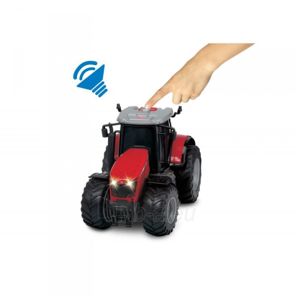 Žaislinis traktorius miškavežis 42 cm su rąstais | Massey Ferguson | Dickie 3737003 paveikslėlis 6 iš 11