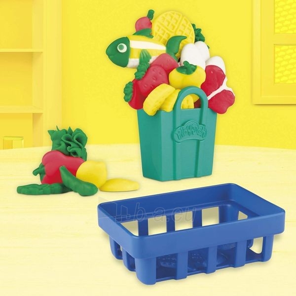 Žaislų komplektas E6890 Play-Doh Supermarket Checkout paveikslėlis 3 iš 6