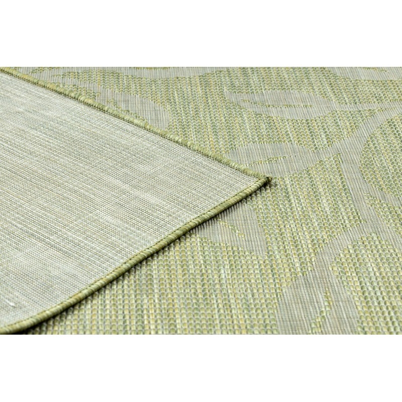 Žalios spalvos kilimas su augalų raštais PATIO | 194x290 cm paveikslėlis 15 iš 16