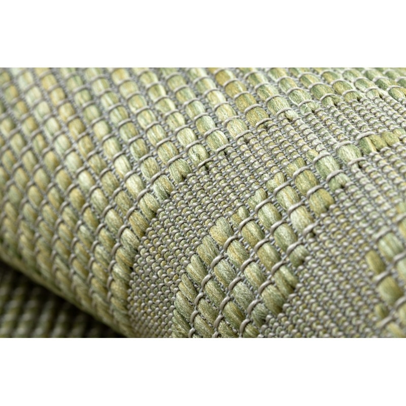 Žalios spalvos kilimas su augalų raštais PATIO | 194x290 cm paveikslėlis 13 iš 16