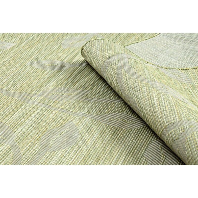Žalios spalvos kilimas su augalų raštais PATIO | 194x290 cm paveikslėlis 12 iš 16
