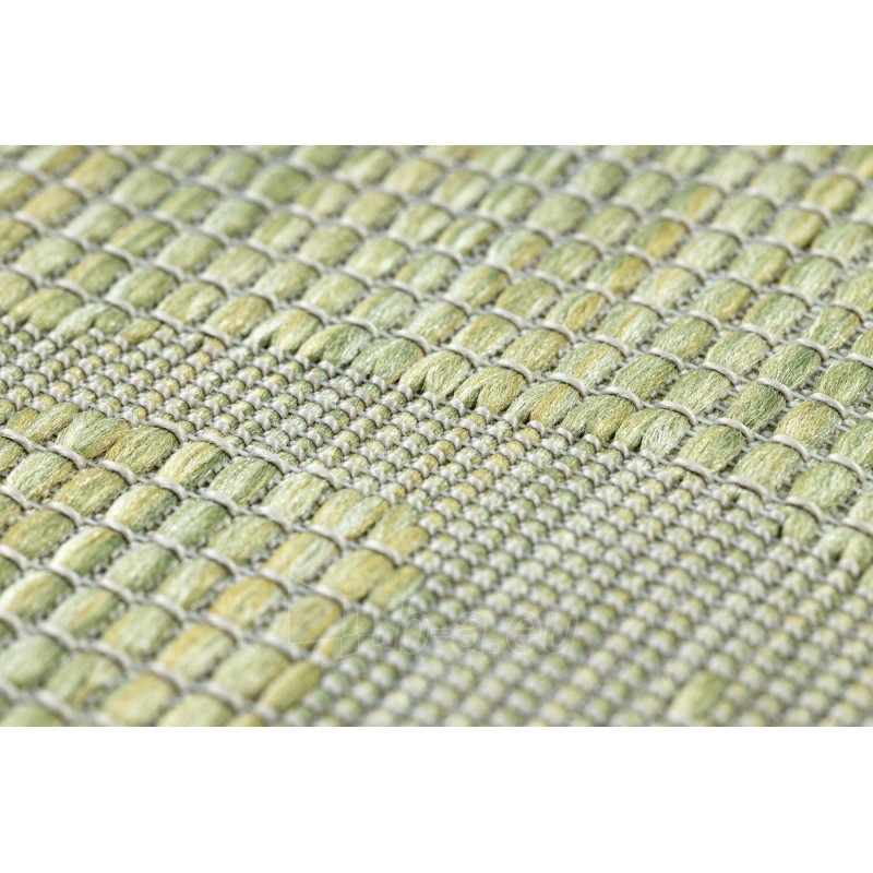 Žalios spalvos kilimas su augalų raštais PATIO | 194x290 cm paveikslėlis 8 iš 16