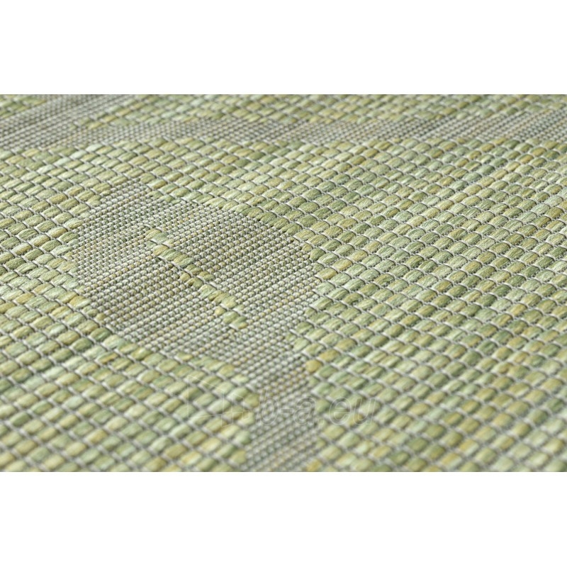 Žalios spalvos kilimas su augalų raštais PATIO | 194x290 cm paveikslėlis 6 iš 16