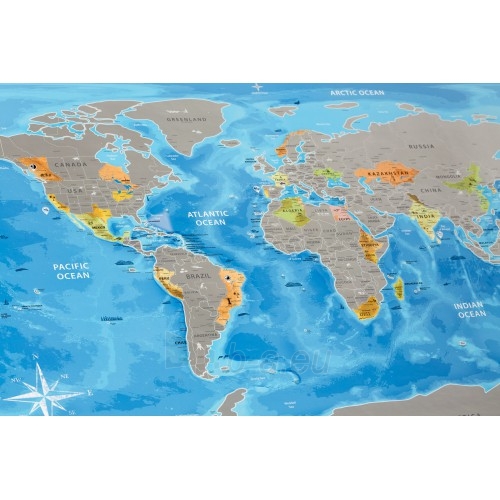 Žemėlapis Discovery Map World paveikslėlis 4 iš 10