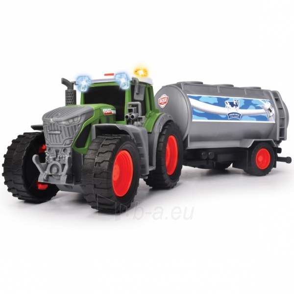 Žemės ūkio traktorius su pieno priekaba Dickie, 26 cm paveikslėlis 4 iš 7