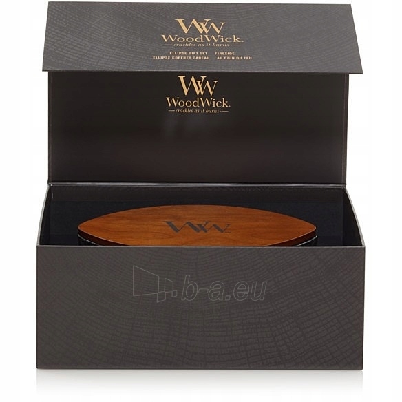 Žvakė WoodWick Fireside ship scented candle in a gift box of 453.6 g paveikslėlis 2 iš 2