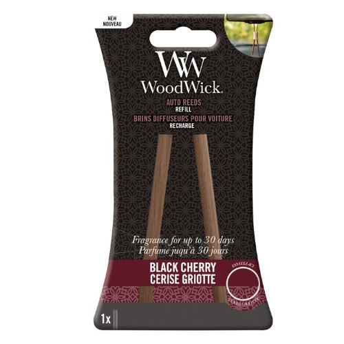 Žvakė WoodWick Replacement incense sticks for Black Cherry (Auto Reeds Refill) paveikslėlis 1 iš 1