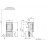 Krosnelė C556:2 G Style, balta su stikliniu viršumi (998019, 998553, 803325)