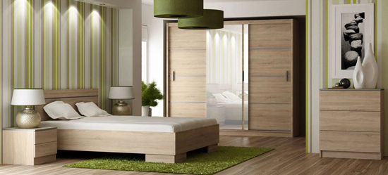 Bedroom furniture collection Wista