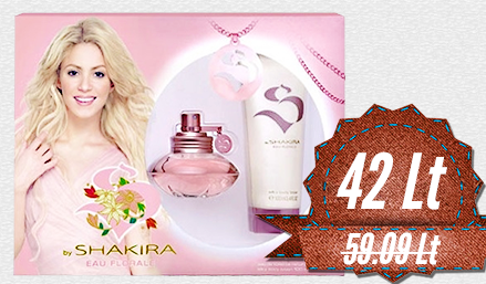 Rinkinys Shakira S by Shakira Eau Florale EDT vos už 42Lt vietoj 59Lt